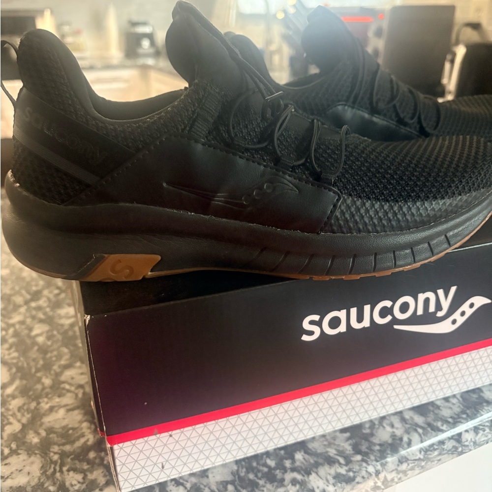 Saucony Men's Black Athletic Shoes